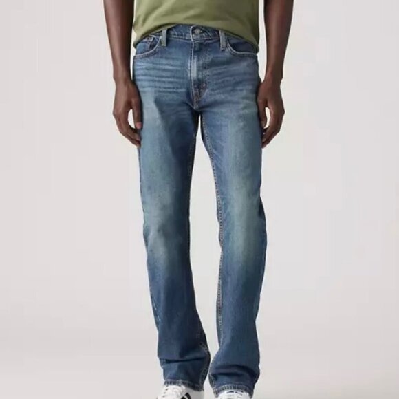 Levi's Other - Levis Jeans Mens 32x30 513 Slim Straight Fit Blue Stretch Flex Workwear Pants